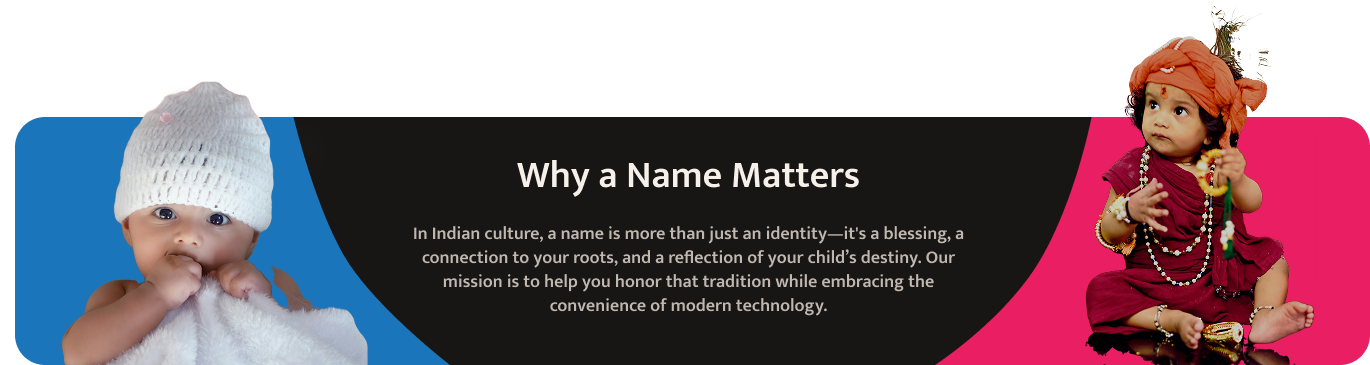 Why a Name Matters Banner